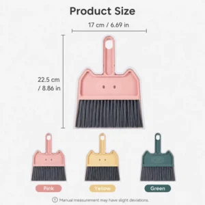 Pig nose mini desktop brush size chart with cm and inch