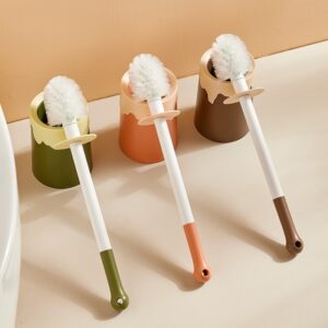 Modern decorative toilet brush for home cleaning and private label bathroom products