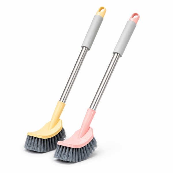 Macaron long handle toilet brush in pastel colors