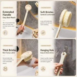 Wholesale bath brush display for importers and distributors