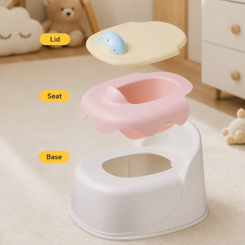 Toddler potty detail