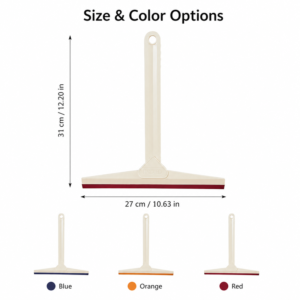 Window squeegee size and color options chart